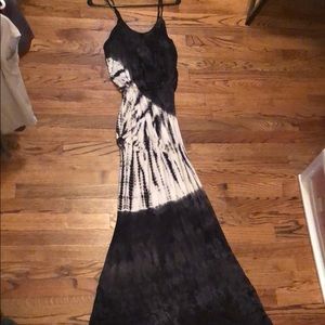 Tye dye maxi dress